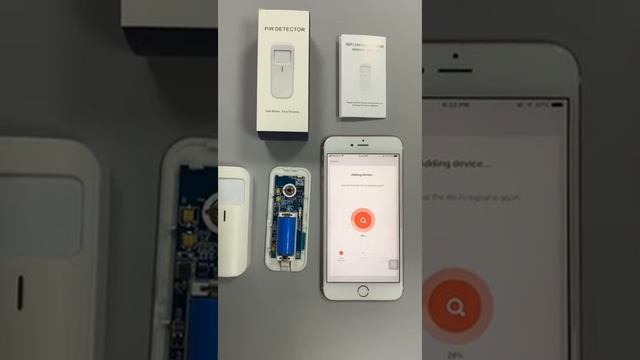 WL-808WT TUYA WIFI PIR detector смотреть онлайн