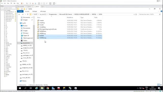 Deplacer le Ficheir SQL et Changer la Memoire WSUS смотреть онлайн