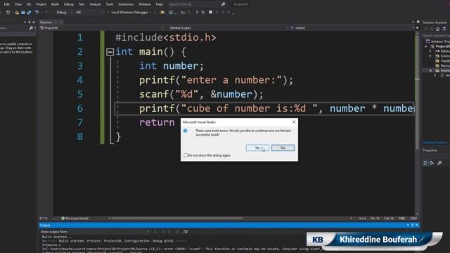 error visual studio c c++ the system cannot find file specified смотреть онлайн
