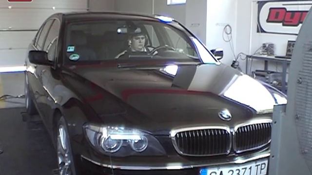BMW E65 730d 231hp Automatik tuning ADLER AUTO Godech Bulgaria Dynojet 224xLC Dyno Диностенд смотреть онлайн