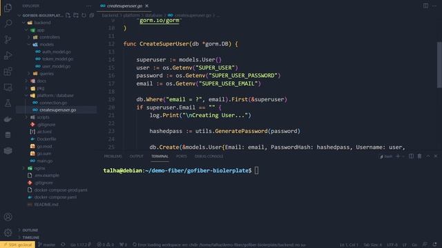 GoFiber Project Boilerplate : A walk through смотреть онлайн