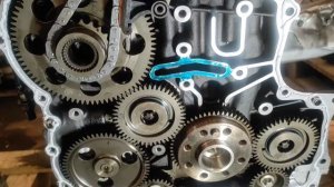 #сборка ОМ651,метки ГРМ ОМ651.Была про-на замена поршня(прогорел), форсунок,ГБЦ и комплекта цепи ГР