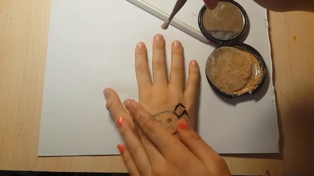 Как сделать татуировку в домашних условиях!!!☺ смотреть онлайн