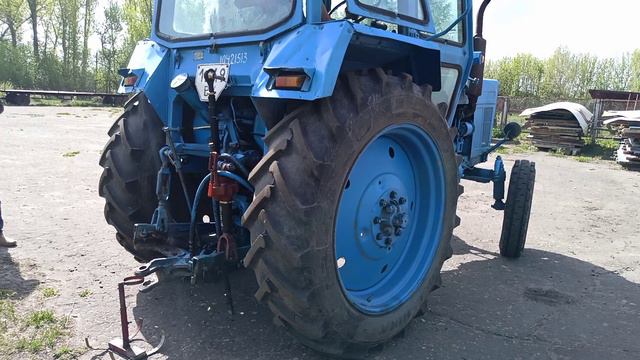 упражнение вождения МТЗ-80 смотреть онлайн