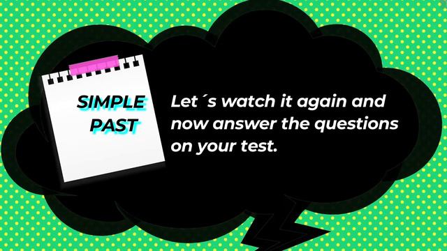 Simple Past Listening  Test A2