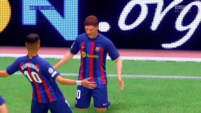 Fifa 23 FC Barcelona Vs Chelsea Gameplay смотреть онлайн