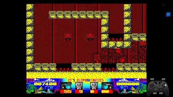 Antstream Arcade - CJ's Elephant Antics (Spectrum) - 11 550 (Full playthrough)