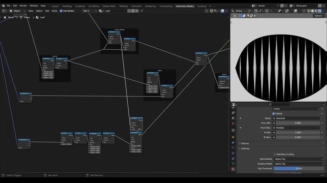 How to create a Procedural Leaf Shader in Blender смотреть онлайн
