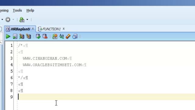 Oracle Fonksiyon Kullanımı смотреть онлайн