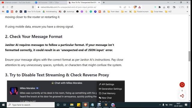 How to Fix "Unexpected End of JSON input" on Janitor AI смотреть онлайн