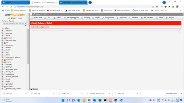 Cara Mudah Import File SQL Ukuran Besar di phpMyAdmin смотреть онлайн