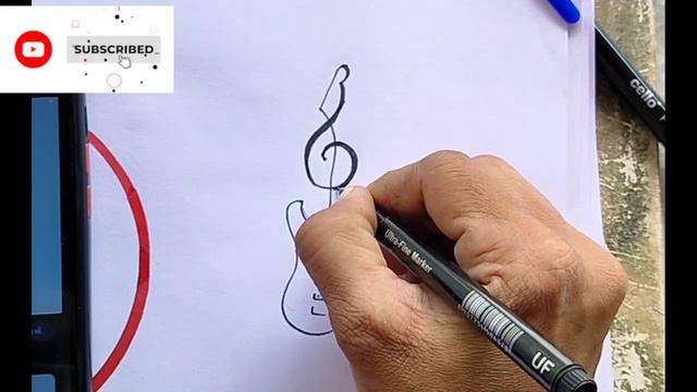 music drawing esay | music drawing ideas #viral #trending #art #drawing #tutorial смотреть онлайн