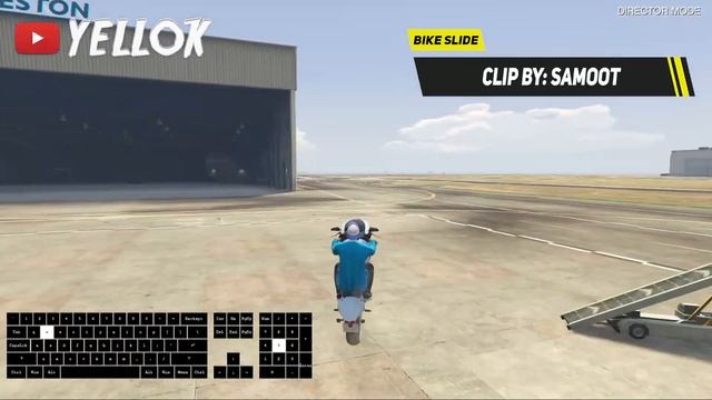 GTA 5 - How To SLIDE ON A MOTORCYCLE! (GTA V Hipster Slide Tutorial) смотреть онлайн