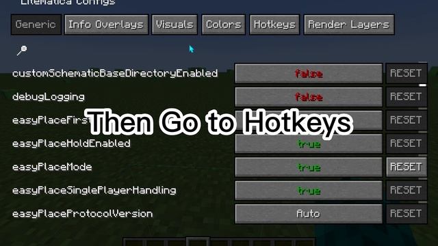 How To Toggle Easy Place (Litematica) смотреть онлайн