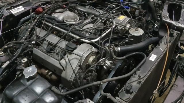 Работа двигателя M119 после капитального ремонта смотреть онлайн