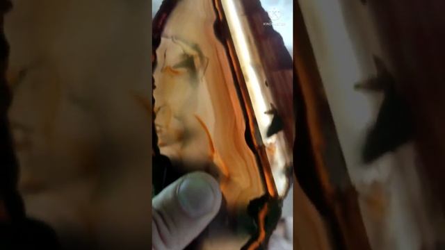 Срез агата ручная работа - Казахстан / Украшение для дома / Инструмент для художников смотреть онлайн