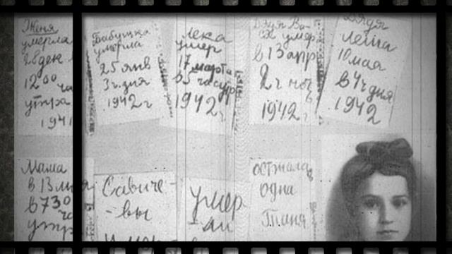 Дневник Тани Савичевой Блокадный Ленинград смотреть онлайн