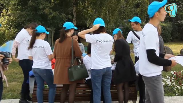 18.09.17 Петропавлда жасыл ел жасағының маршы өтті(М) смотреть онлайн