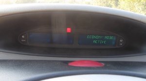 Economy Mode Active (Xsara Picasso)