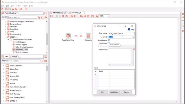 Logging - Write to Log смотреть онлайн