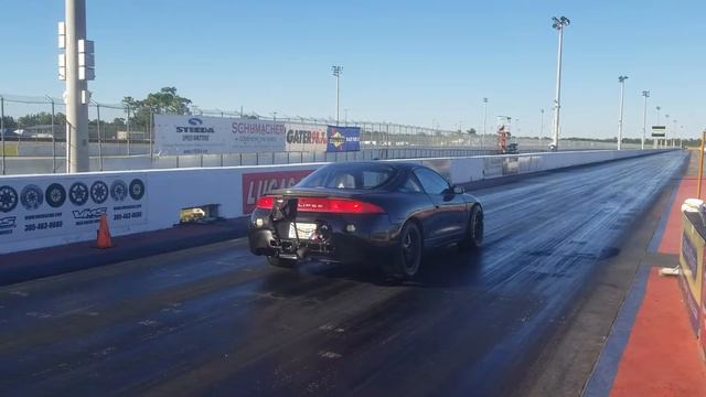 4G63 Mitsubishi Eclipse Runs 10.0 @ 149! смотреть онлайн