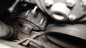 Замена роликов натяжителя Мерседес W203 111MB