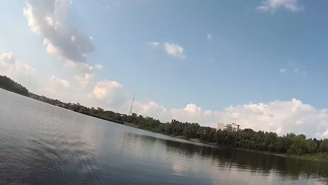 Обзор рыбных мест 17 08 2019 г №70 р Иртыш г Омск Рыбалка спиннингом, троллинг в зат СРЗ смотреть онлайн
