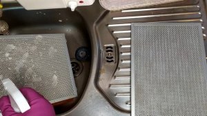 Как почистить решетку от вытяжки?. Отличный результат!!!