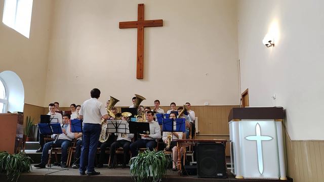 21.06.2021 Духовой оркестр, Мир вам настал общения час смотреть онлайн