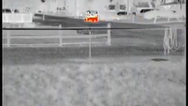 FLIR Scout PS24 of a car driving on a street, in Instalert mode 1 смотреть онлайн