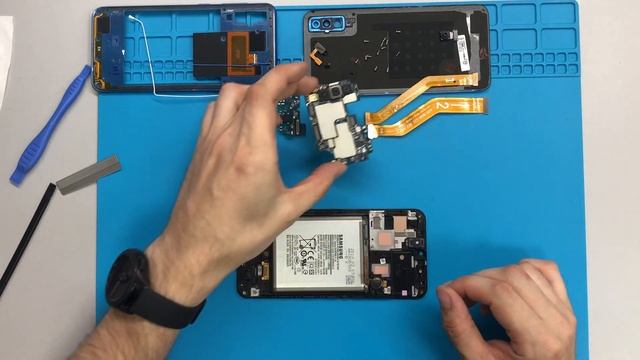 Разборка Samsung А50 SM-A505FN / Samsung Galaxy А50 Teardown