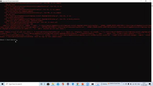 Install face-recognition library on windows 10(dlib and face-recognition)-Tamil смотреть онлайн