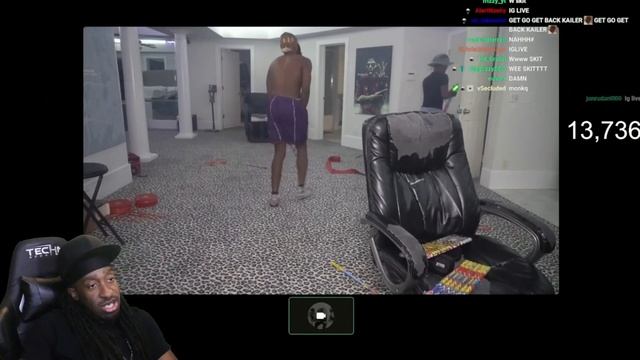 Duke Dennis PULLS UP On Kai Cenat AMP VS DEEBLOCK (REACTION) смотреть онлайн