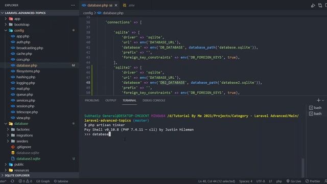 Laravel 8 Advanced - #3 Setup multiple databases смотреть онлайн