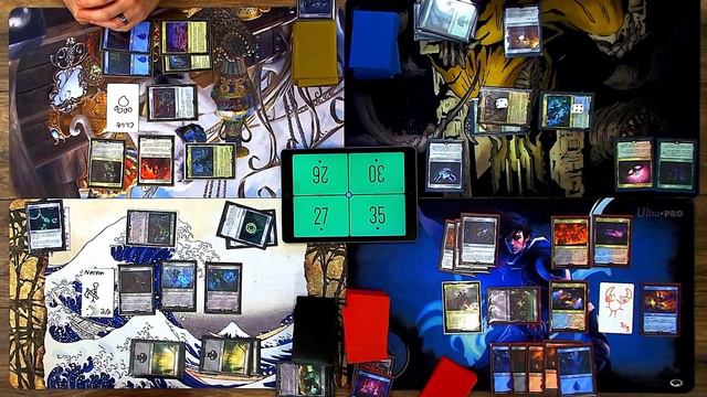 Greyfax, Swarmlord, Abaddon, Szarekh | Warhammer Precons Commander Gameplay смотреть онлайн