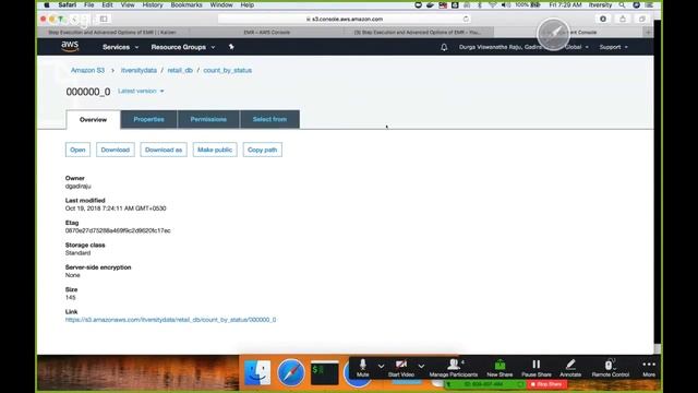 Step Execution and Advanced Options of EMR смотреть онлайн