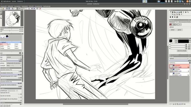 Some sketches using the pen tool. Part III смотреть онлайн