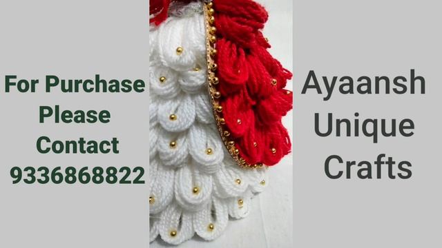 New designer woolen doll with Golden perl смотреть онлайн