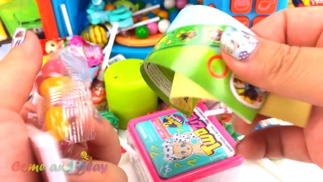Learn Colors Tayo the Little Bus Slime Balls Garage Playset Surprise Toys Disney TMNT смотреть онлайн