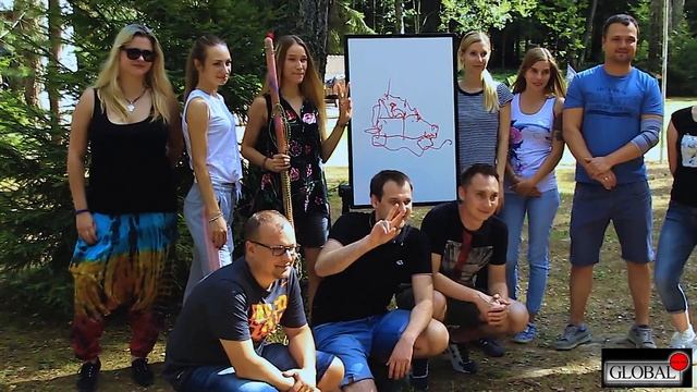 Корпоративный тимбилдинг "Строим машины" компания "Глобал Шоу" 84957447746, http://www.globalshow.r смотреть онлайн