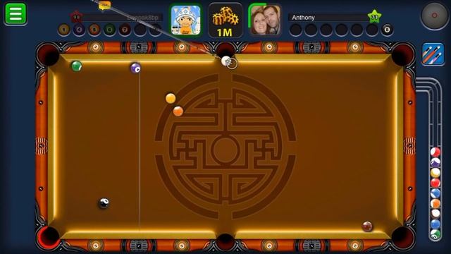8 Ball Pool Top Spin Challenge 1M SHANGHAI ORIENTAL PEARL (Lucky) смотреть онлайн