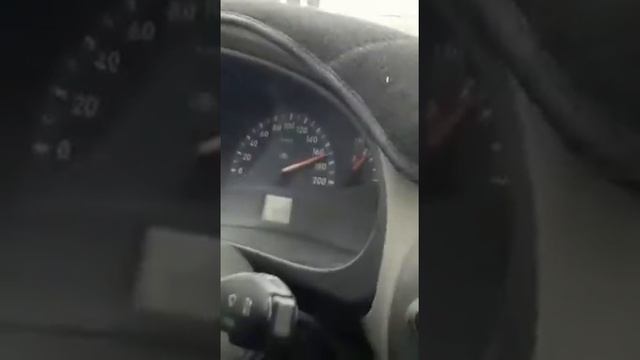 Ваз!!! Калина Турбо Разгон 0-100 и до 200км 1 бар смотреть онлайн