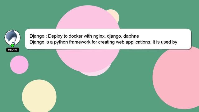 Django : Deploy to docker with nginx, django, daphne смотреть онлайн