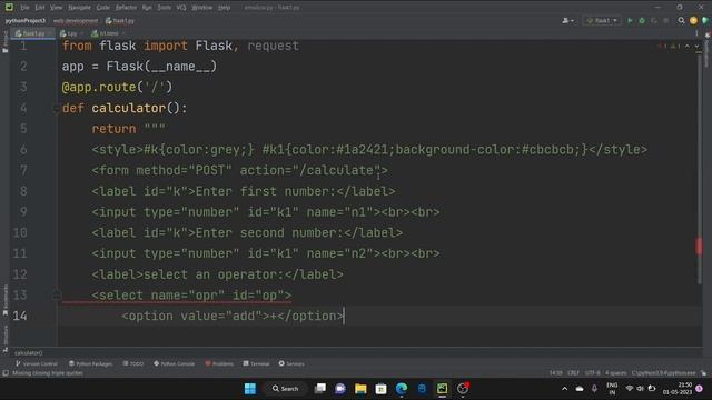 Learn How to Build a Python Flask Calculator in Just Minutes! #python #web #calculator #viral #easy смотреть онлайн