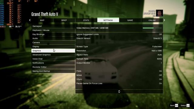 Grand Theft Auto V Gameplay on core i3 10100f and amd rx 570 смотреть онлайн