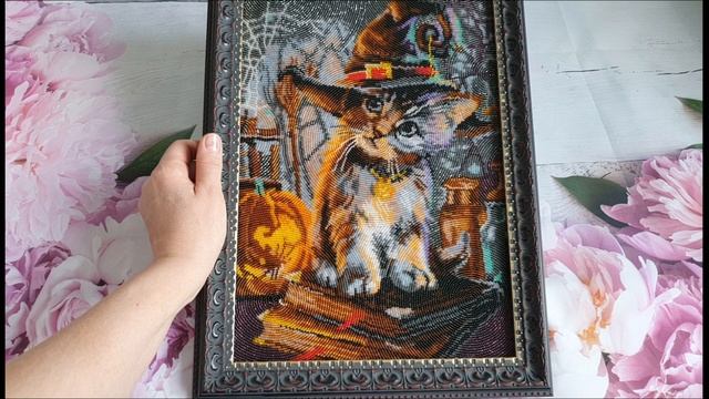 154. Оформленная работа - котик Чародей от Баттерфляй (Butterfly) смотреть онлайн