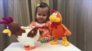 Интерактивные игрушки КУРОЧКА И ПЕТУШОК. Обзор игрушек.