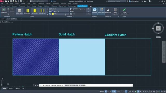 Creating Hatches - AutoCAD 2023 смотреть онлайн