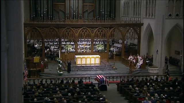 Reba McEntire performs "The Lord's Prayer" at George HW Bush funeral [FULL VIDEO] смотреть онлайн