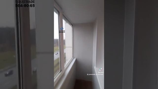 Утепление лоджии 137 серии дома на улице Коммуны. Ремонт на лоджии №12970